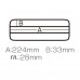 Коробка Versus Pontoon21 для приманок 232x122x32 черная Коробка Versus Pontoon21 для приманок 232x122x32 черная