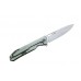 Нож Mr.Blade Keeper M390 titanium handle складной green