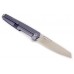 Нож Mr.Blade Snob M390 titanium handle складной blue