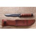 Нож Ka-Bar 1252 Short USMC сталь 1095 серрейтор рукоять кожа Нож Ka-Bar 1252 Short USMC сталь 1095 серрейтор рукоять кожа