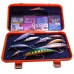 Коробочка Meiho W Form case 268х147х25 оранжевый