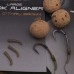 Трубка изогнутая для крючка Gardner Covert hook aligners small c-thru brown Трубка изогнутая для крючка Gardner Covert hook aligners small c-thru brown