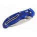 Нож Spyderco Manix 2 lightweight Blue складной сталь CTS-BD1 Нож Spyderco Manix 2 lightweight Blue складной сталь CTS-BD1