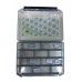 Коробка Pontoon21 для приманок 255x190x28 черная верх прозрачный