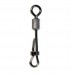 Застежка с вертлюгом UG Ring snap black M