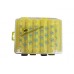 Коробка Pontoon21 для приманок 206x170x42 LCB 2 стор желтая верх прозр
