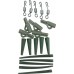 Набор Gardner Covert clip kit session pack c-thru green для оснасток