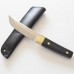 Нож Fox Tanto фиксированный клинок сталь 4119 nitro-B рукоять микарта