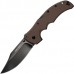 Нож Cold Steel Recon 1 Clip Dark Earth складной сталь CTS-XHP