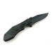 Нож Sanrenmu Outdoor 72mm черн.мет.рукоят.текстурная