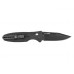Нож Sanrenmu Tactical Ganzo 83mm рук. G10 черная крепл. на ремень