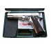 Пистолет Курс-С Colt 1911 СО 10х24 хром охолощенный