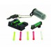 Мушка пистолетная Hiviz GL2215-G Glock набор мушек с целиком Мушка пистолетная Hiviz GL2215-G Glock набор мушек с целиком
