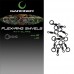 Вертлюг с быстросъёмом Gardner Covert flexi-ring swivels anti glare №12 Вертлюг с быстросъёмом Gardner Covert flexi-ring swivels anti glare №12