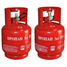 Баллон Фаргаз LPG BT-3 газовый Баллон Фаргаз LPG BT-3 газовый