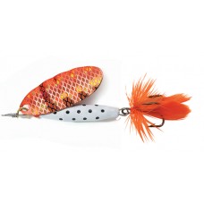 Блесна Abu Garcia Reflex white 12гр K-Red Flash Блесна Abu Garcia Reflex white 12гр K-Red Flash