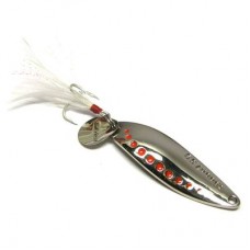 Блесна Kutomi Roll swimmer 7,5гр 51мм silver-red