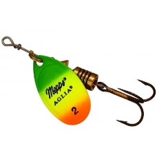 Блесна Mepps Aglia Fluo №2 Tiger Блесна Mepps Aglia Fluo №2 Tiger