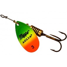 Блесна Mepps Aglia Fluo №3 Tiger Блесна Mepps Aglia Fluo №3 Tiger