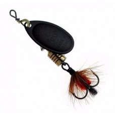 Блесна Mepps Aglia Mouche №1 black red fly