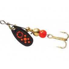Блесна Mepps COMET BLACK FURY NR FLUO ORANGE 4,5№2