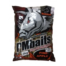 Бойлы MINENKO PMbaits ST пылящие Pinapple&krill-ананас-креветка 20мм 3кг
