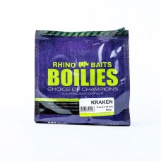 Бойлы Rhino Baits Kraken сквид октопус-кальмар 14мм 500гр Бойлы Rhino Baits Kraken сквид октопус-кальмар 14мм 500гр