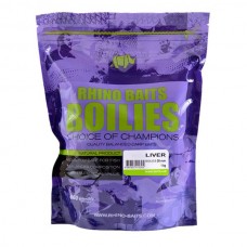 Бойлы Rhino Baits Liver печень 24мм 1кг Бойлы Rhino Baits Liver печень 24мм 1кг