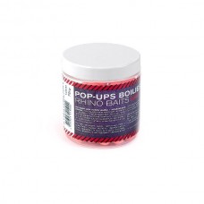 Бойлы Rhino Baits Pop-up Strawberry клубника 12мм 70гр банка Бойлы Rhino Baits Pop-up Strawberry клубника 12мм 70гр банка