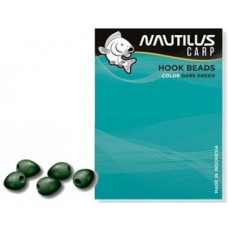 Бусина Nautilus Hook beads dark green Бусина Nautilus Hook beads dark green