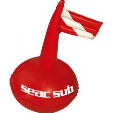 Буй Seac Sub с надувным флагом c линем линя малый Буй Seac Sub с надувным флагом c линем линя малый