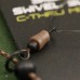 Трубка силиконовая Gardner Covert silicone swivel sleeves brown Трубка силиконовая Gardner Covert silicone swivel sleeves brown