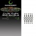 Вертлюг Gardner Covert c-lok flexi ring swivels anti glare №12 Вертлюг Gardner Covert c-lok flexi ring swivels anti glare №12