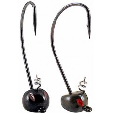 Джиг-головка Yum Pumpkin ed jig №3/0 3,35гр black уп 3шт Джиг-головка Yum Pumpkin ed jig №3/0 3,35гр black уп 3шт