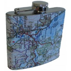 Фляга Expedition Карта металл 140 мл Фляга Expedition Карта металл 140 мл