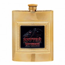 Фляжка Хольстер Крутой мужик Фляжка Хольстер Крутой мужик