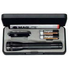 Фонарь Maglite Mini mag с ножом черный подарочная упаковка Фонарь Maglite Mini mag с ножом черный подарочная упаковка