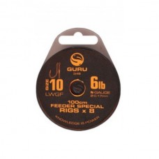 Готовая оснастка Guru Feeder special rig LWGF №10 100cm Готовая оснастка Guru Feeder special rig LWGF №10 100cm