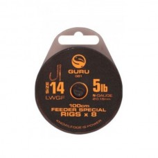 Готовая оснастка Guru Feeder special rig LWGF №14 100cm Готовая оснастка Guru Feeder special rig LWGF №14 100cm