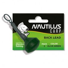 Грузила Nautilus Back lead 1,5oz 43г