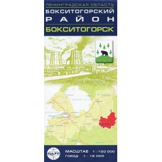 Карта Бокситогорский район Карта Бокситогорский район
