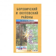 Карта Боровичский и Окуловский районы Карта Боровичский и Окуловский районы
