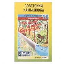 Карта по лесам и озерам Карельского №16 Карта по лесам и озерам Карельского №16