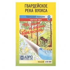 Карта по лесам и озерам Карельского №8 Карта по лесам и озерам Карельского №8