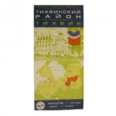 Карта Тихвинский район Карта Тихвинский район