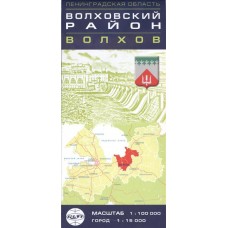 Карта Волховский район Карта Волховский район