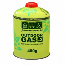 Картридж  Camping World CW 450г резьбовой газовый