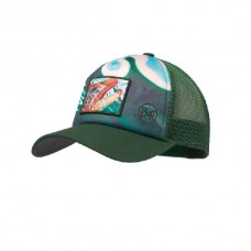 Кепка Buff Trucker cap de young brown callibaetis