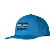 Кепка Patagonia Roger That Hat Line Logo larimar blue