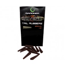 Конус Gardner Covert tail rubbers c-thru brown для клипсы Конус Gardner Covert tail rubbers c-thru brown для клипсы